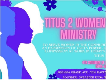 Titus 2 Women Ministry flyer