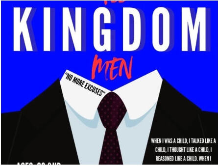 All Kingdom Men No More Excuses flyer